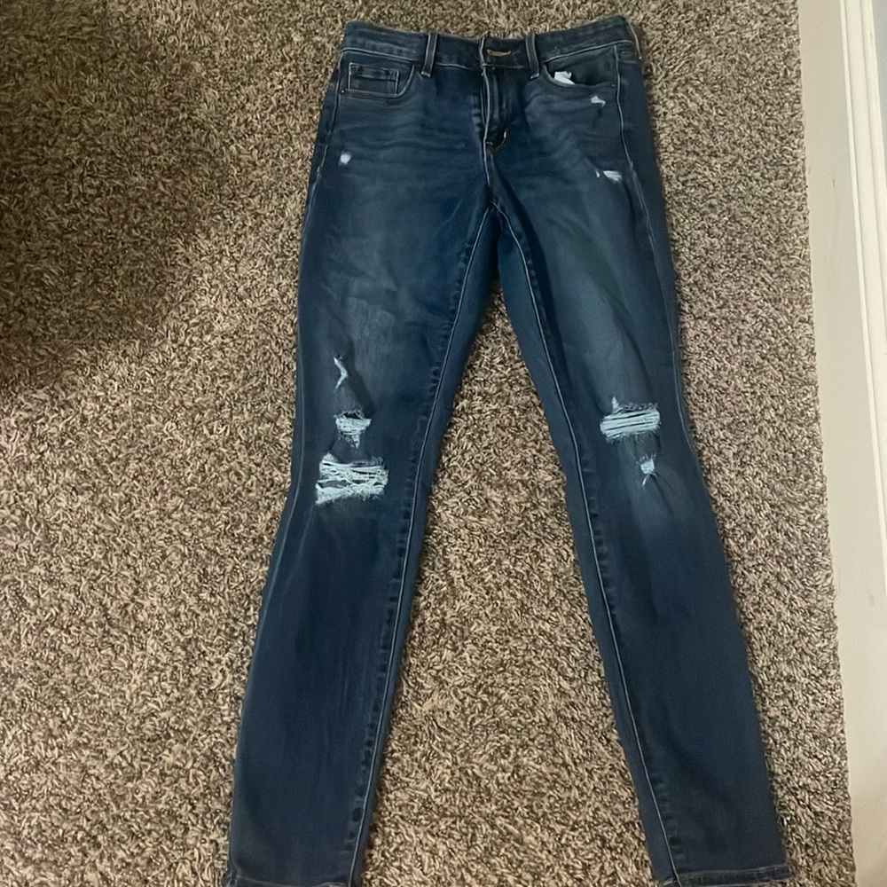 These are skinny jeans